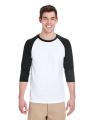 Adult Heavy Cotton™ 3/4-Raglan Sleeve T-Shirt