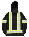 Men's Tall Safety Striped Arctic Insulated Chore Coat