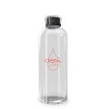 Crystal clear 1000 ml / 34 oz borosilicate glass bottle